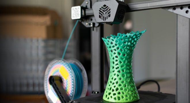 Печать вазы на 3D-принтере