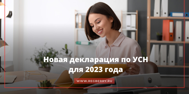 Новая декларация по УСН для 2023 года