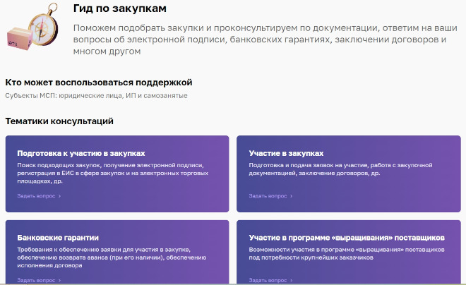 Цифровая платформа МСП