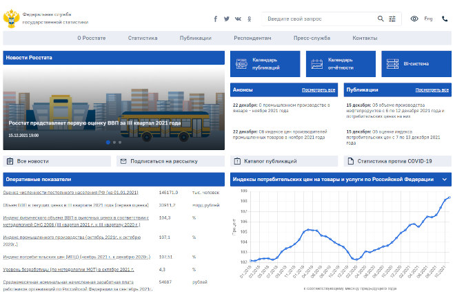 сайт росстата