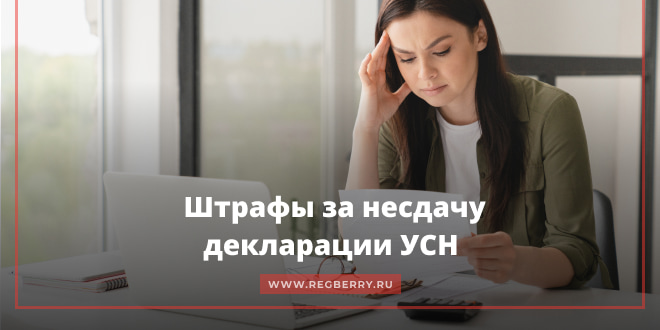 Штрафы за несдачу декларации УСН