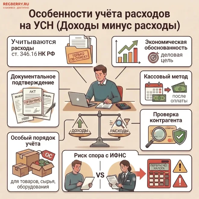 УСН Доходы минус Расходы (15%): особенности и риски uchet-rashodov-na-usn-01new
